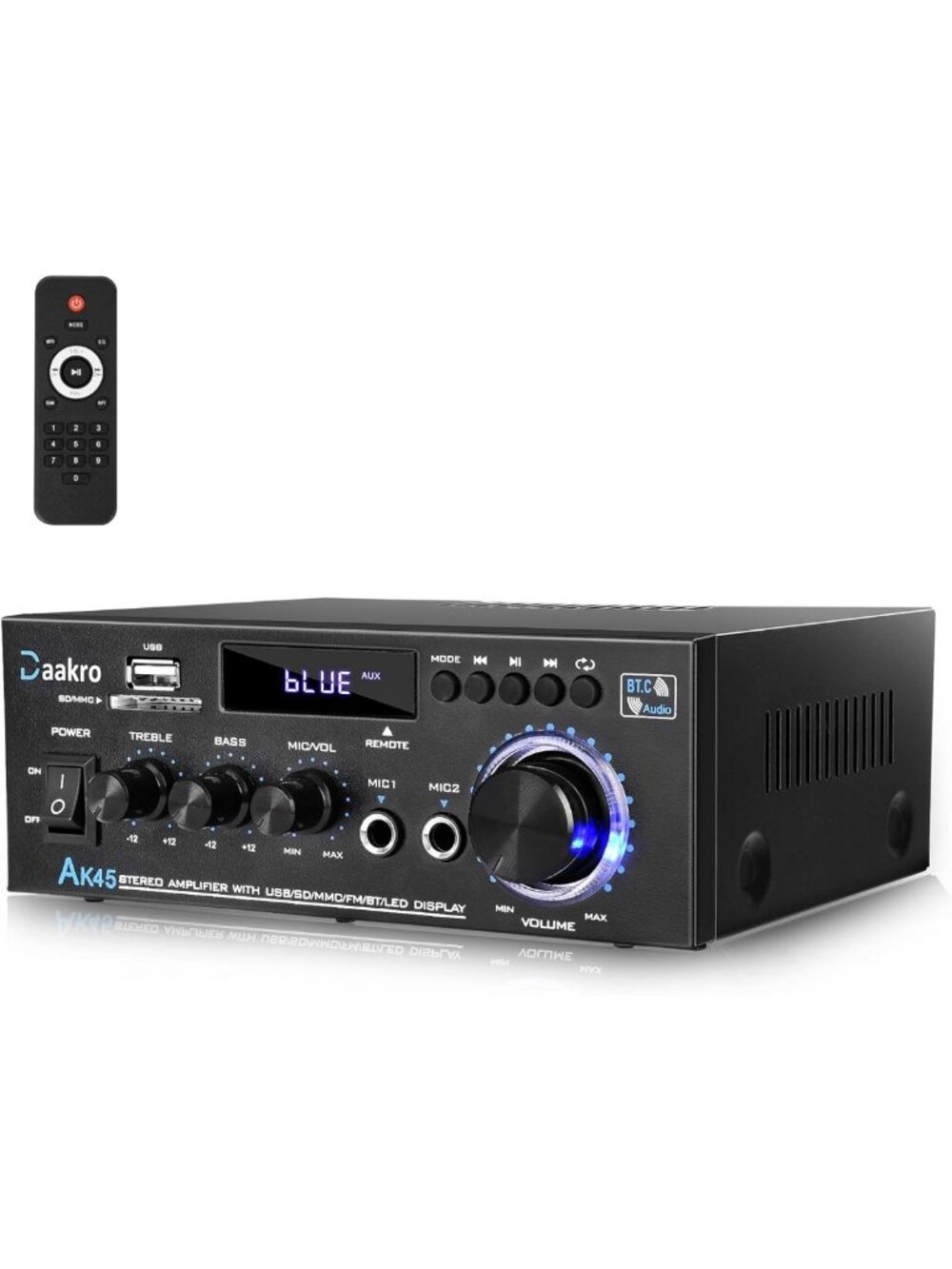 Powerful 300W Bluetooth Stereo Audio Amplifier | 5.1 Surround Sound System